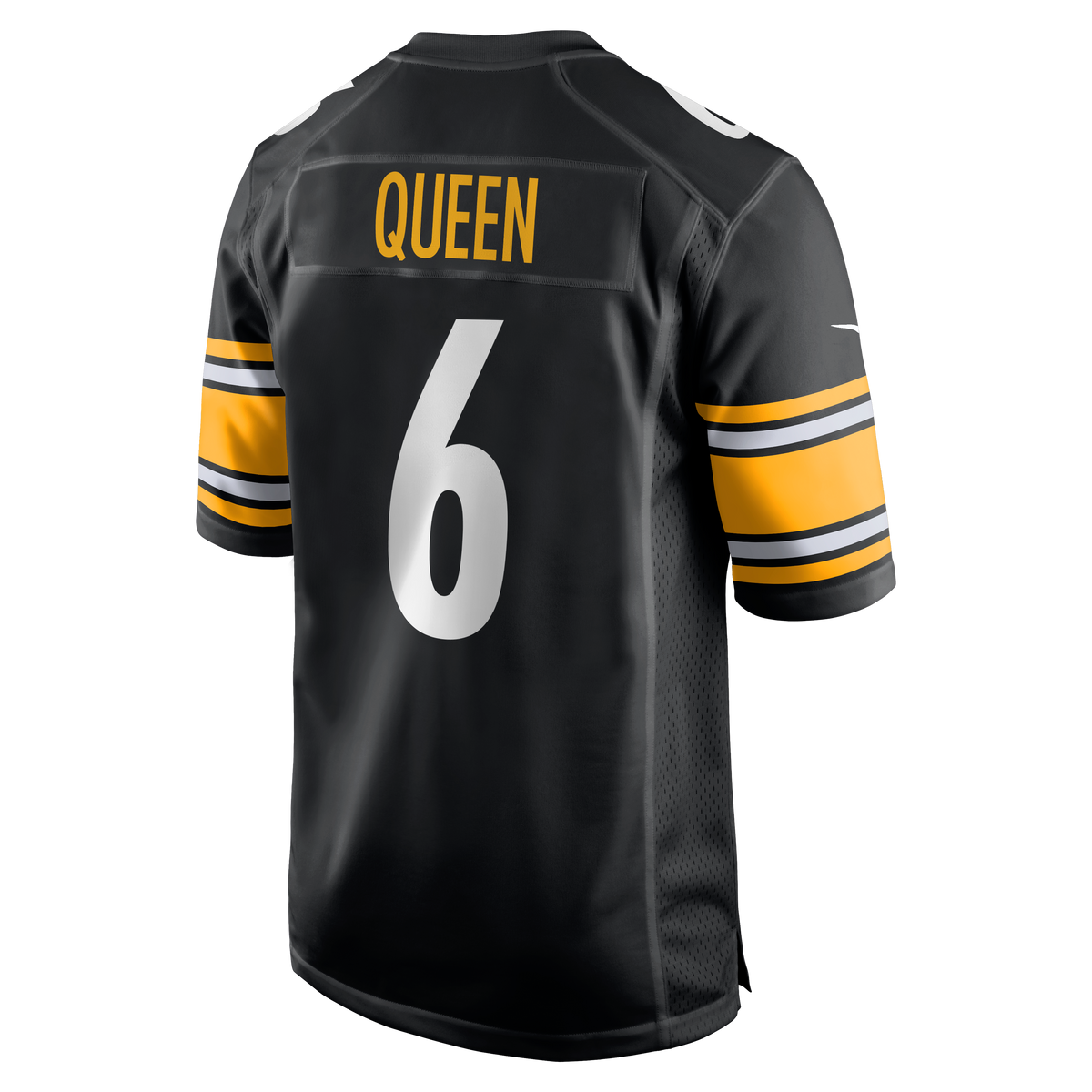 Men's Pittsburgh Steelers Patrick Queen Nike Gold Alternate 1933 Throwback Game Jersey