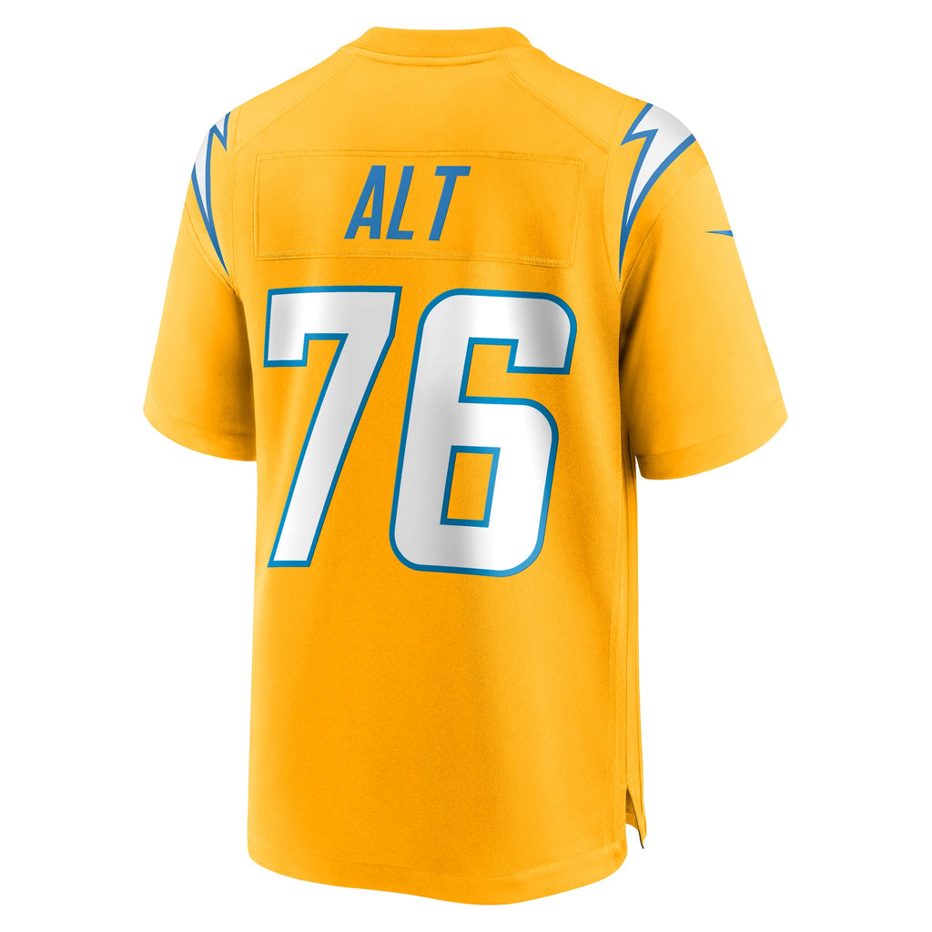 Men's Los Angeles Chargers Joe Alt Nike Navy Alternate Super Chargers Game Player Jersey