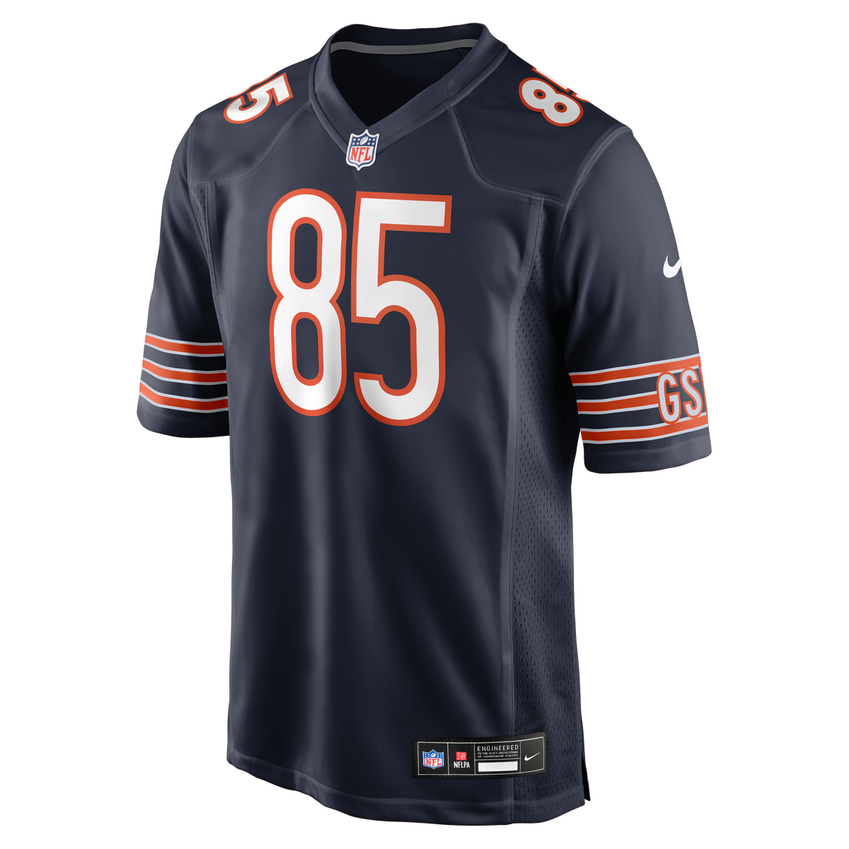 Men's Chicago Bears Cole Kmet Nike Navy Player Game Jersey