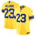Men's Los Angeles Rams Kyren Williams Nike Classic Sol Vapor F.U.S.E. Stitched Limited Jersey
