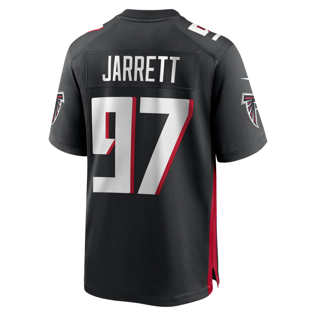 Men's Atlanta Falcons Grady Jarrett Nike Black Game Player Jersey