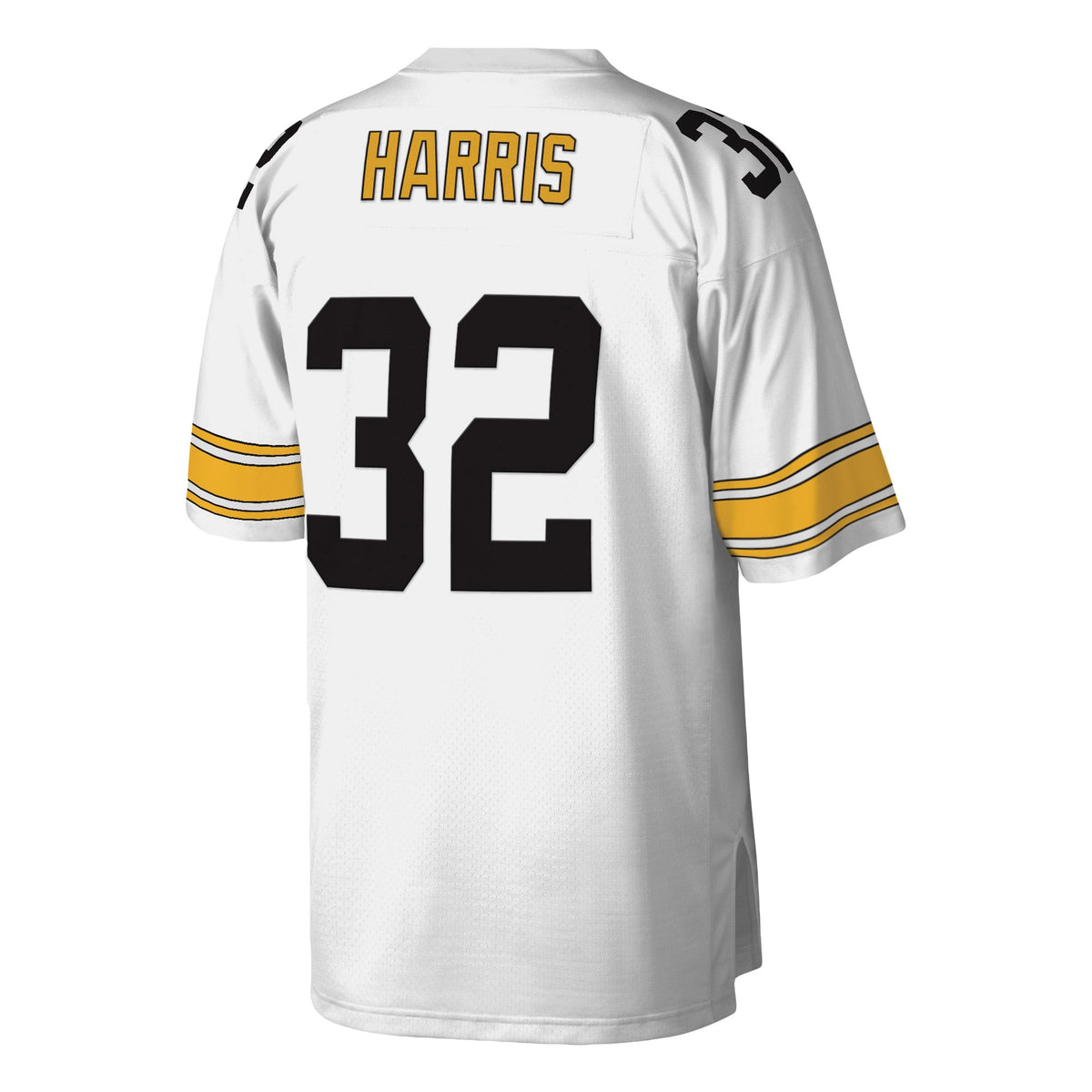 Men's Pittsburgh Steelers Franco Harris Mitchell & Ness Black Legacy Replica Jersey