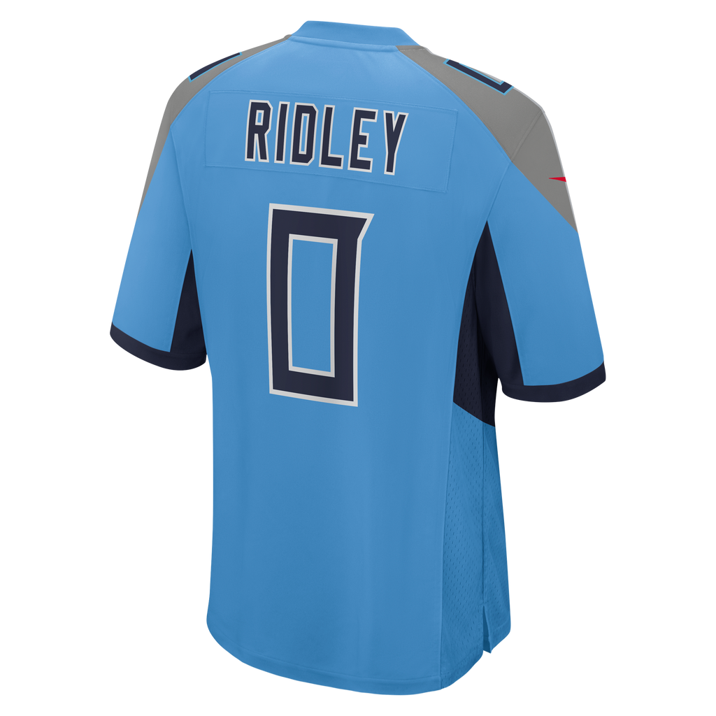 Men's Tennessee Titans Calvin Ridley Nike  Light Blue Team Game Jersey
