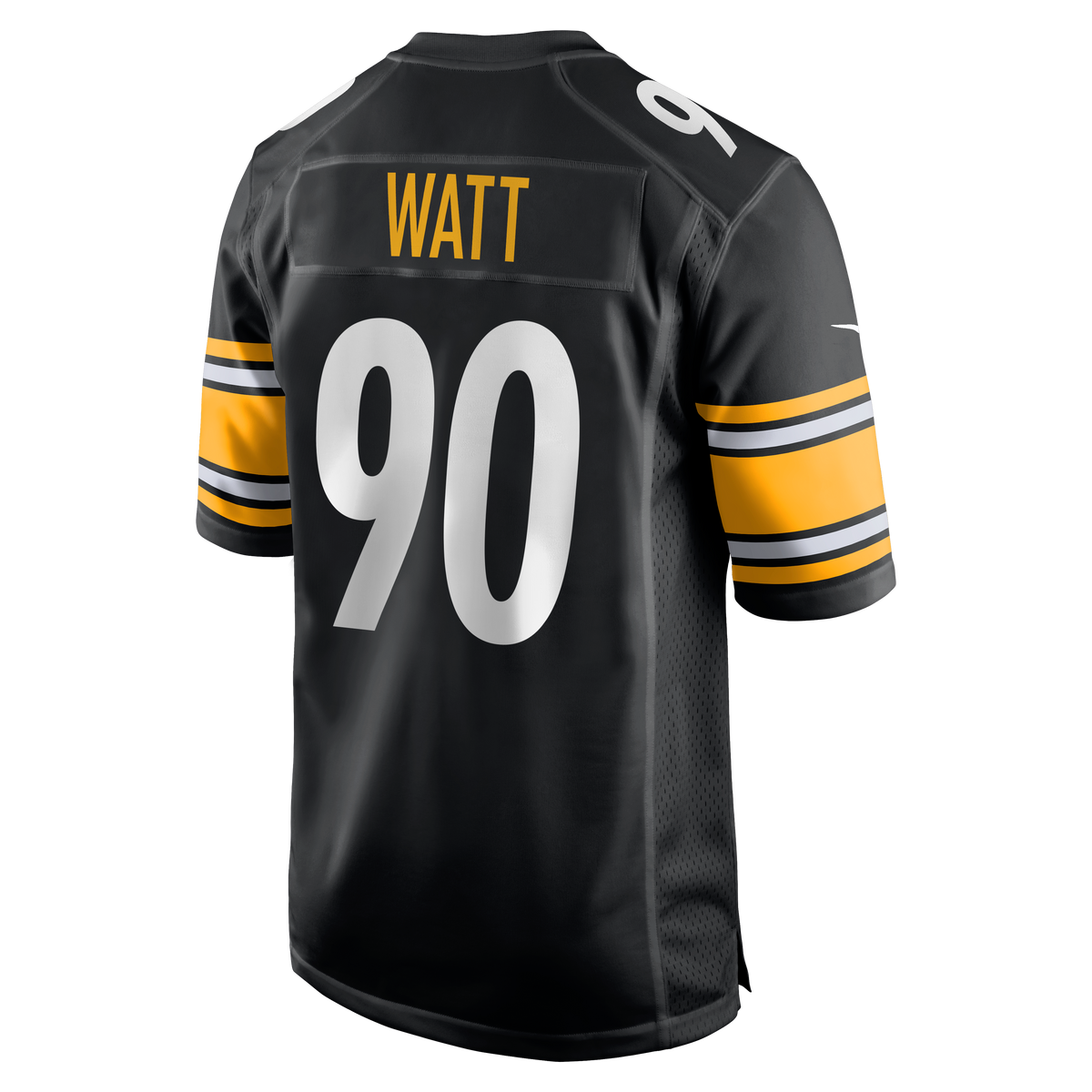 Men's Pittsburgh Steelers T.J. Watt Nike Gold Alternate 1933 Throwback Game Jersey