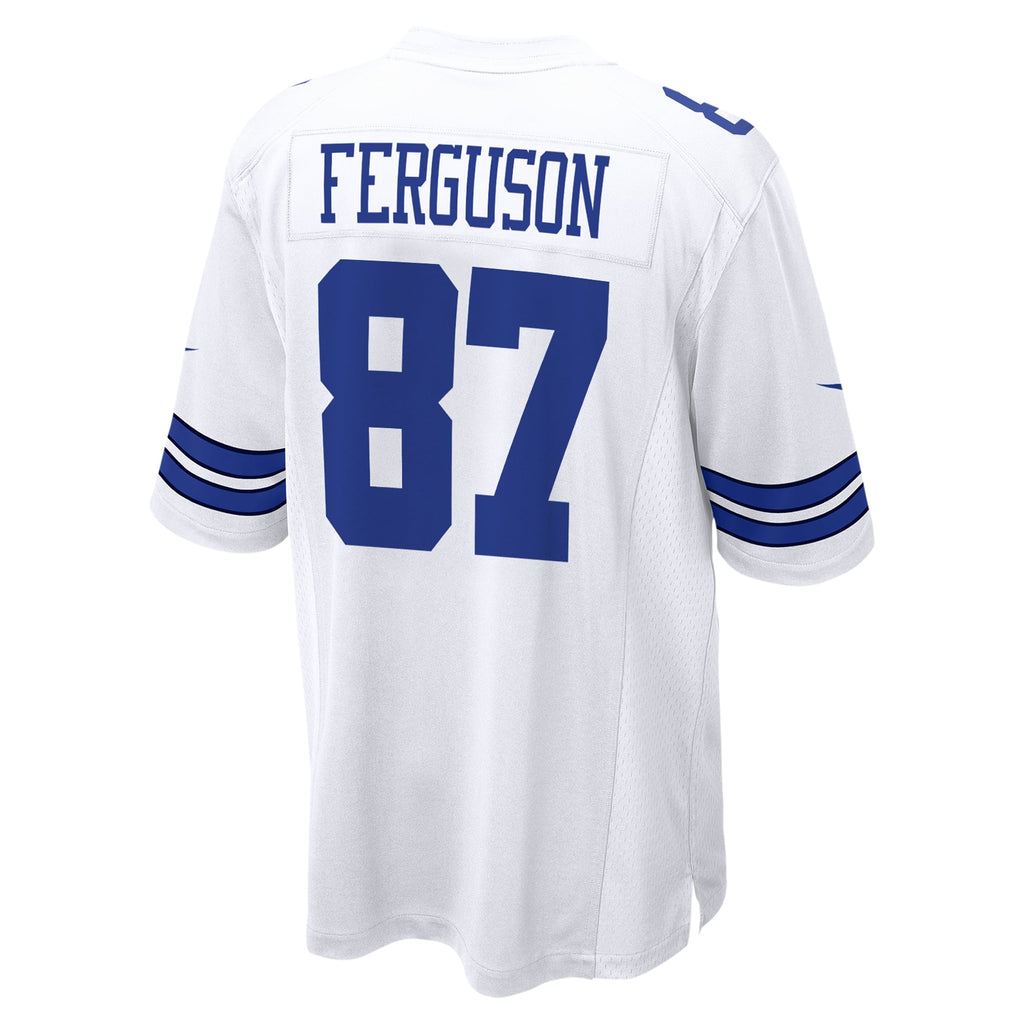 Men's Dallas Cowboys Jake Ferguson Nike Navy Team Game Jersey