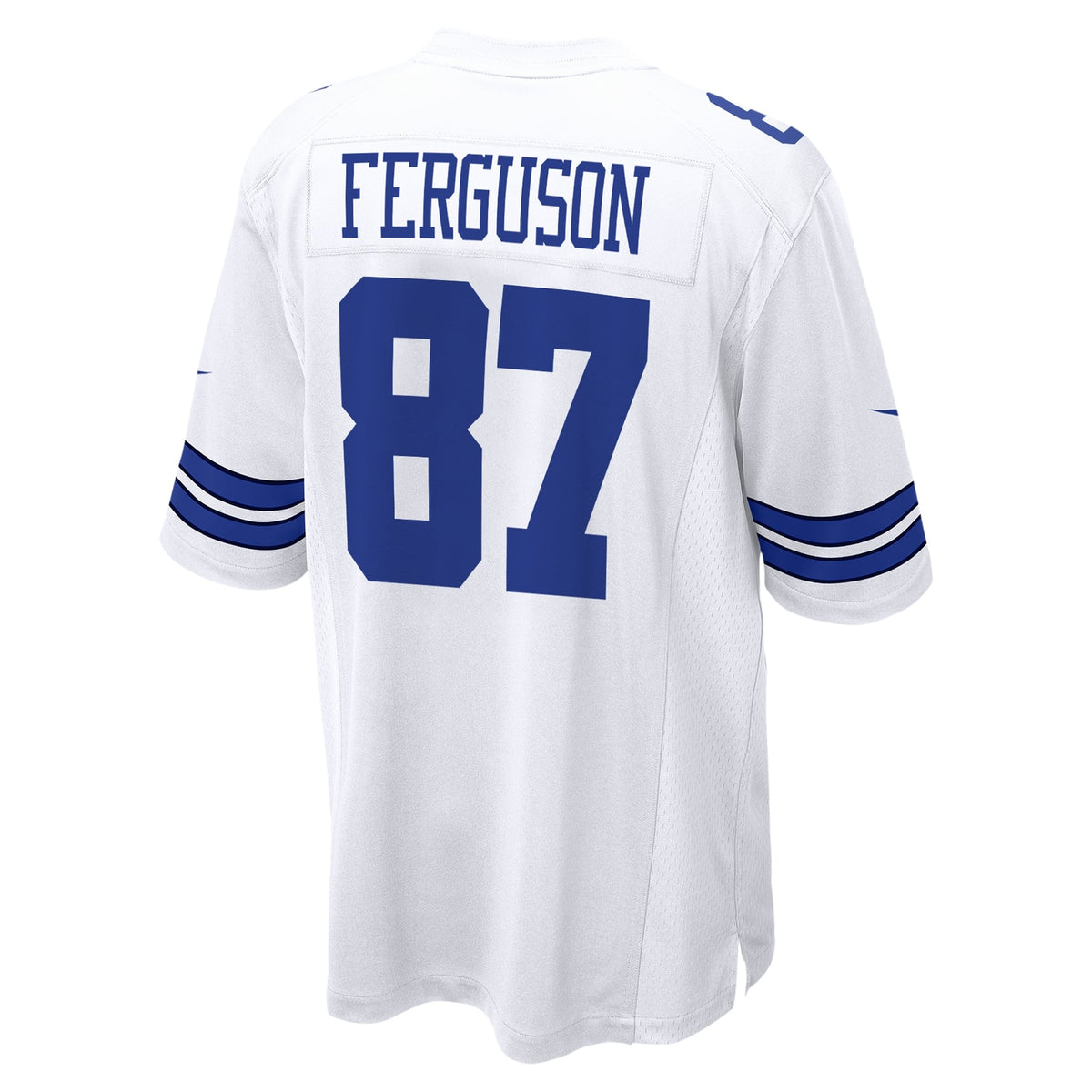 Men's Dallas Cowboys Jake Ferguson Nike Navy Team Game Jersey