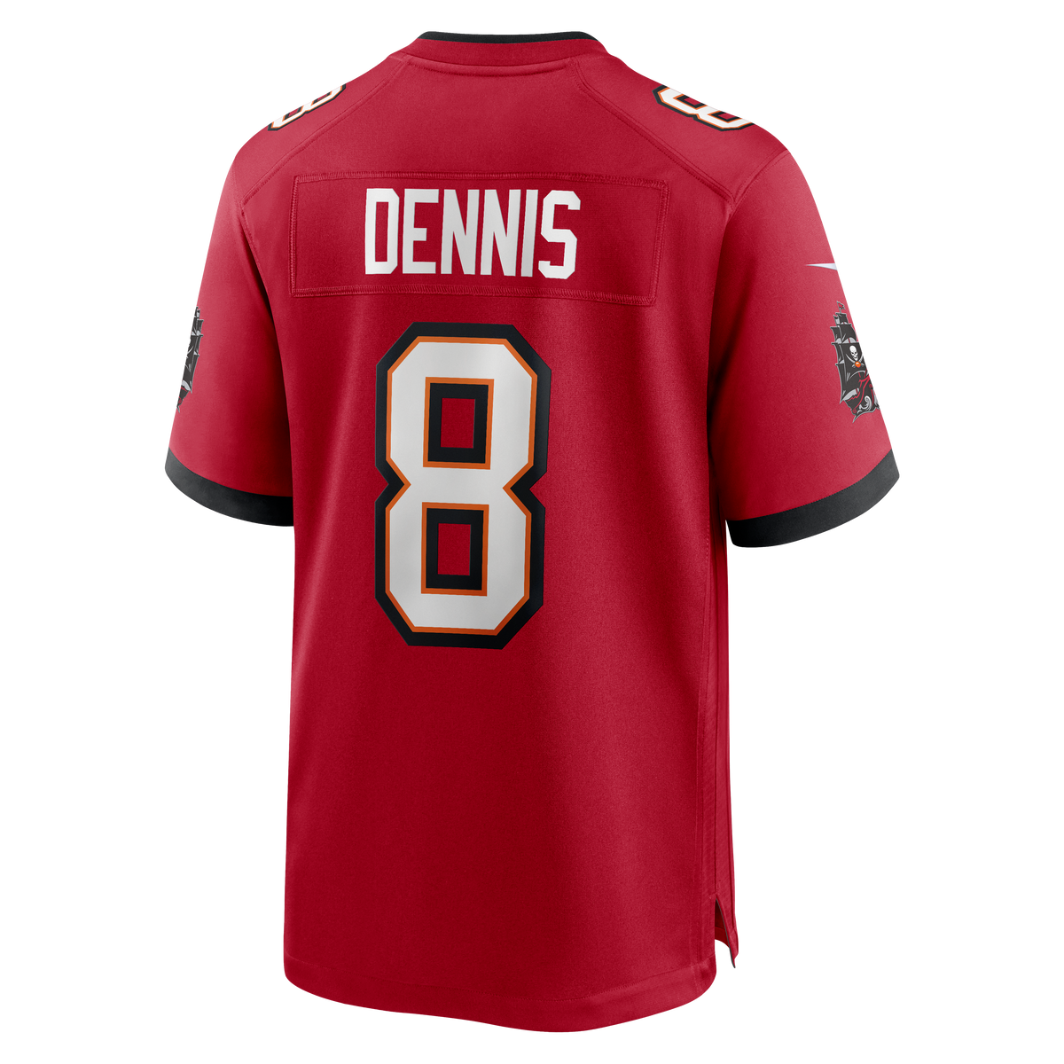 Men's Tampa Bay Buccaneers SirVocea Dennis Nike Red Game Jersey