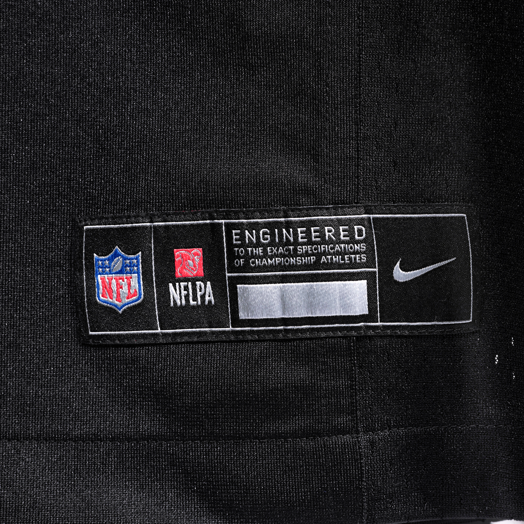 Men's New Orleans Saints Quincy Riley Nike  Black Team Game Jersey