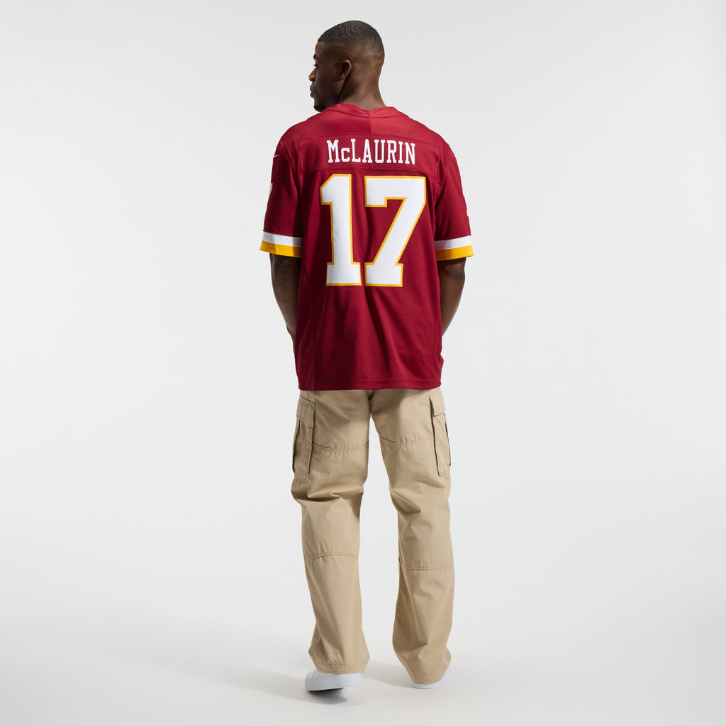 Men's Washington Commanders Terry McLaurin Nike White Vapor F.U.S.E. Stitched Limited Jersey