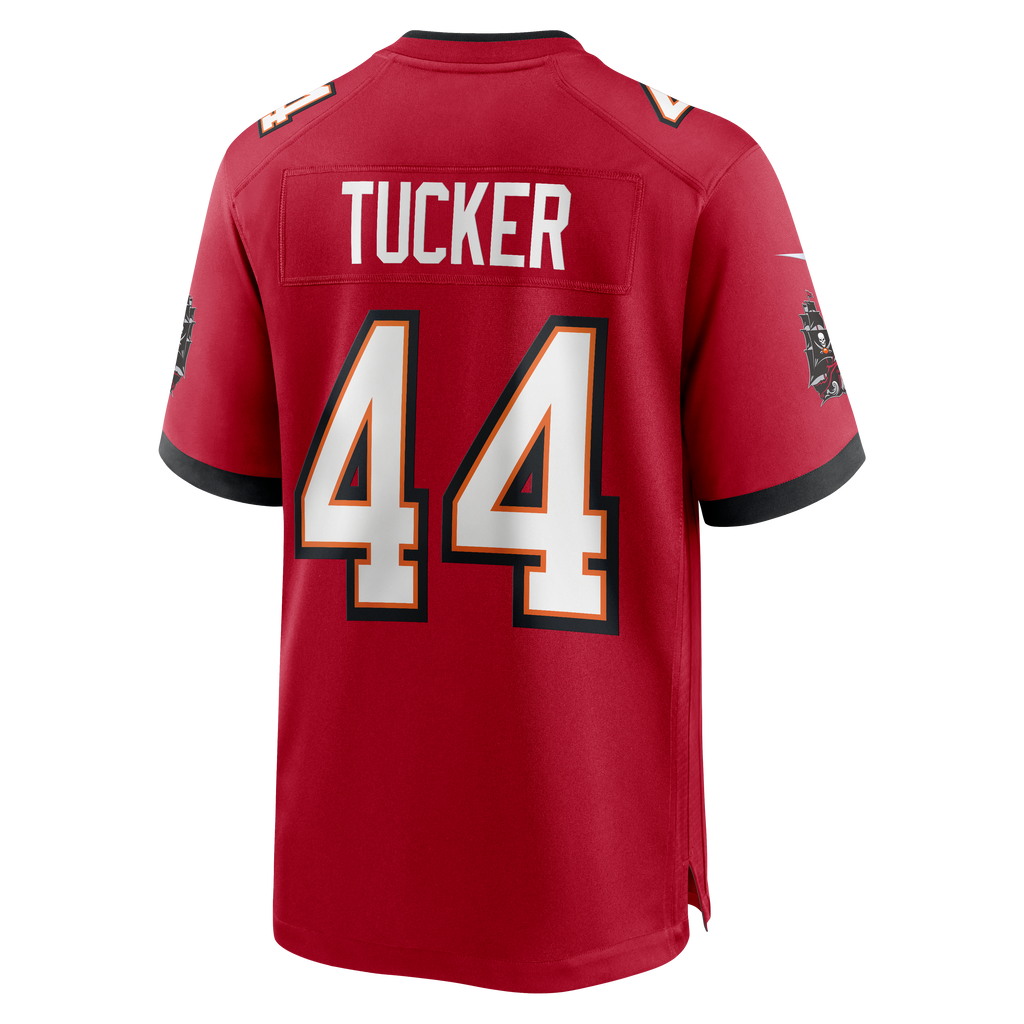 Men's Tampa Bay Buccaneers Sean Tucker Nike  Red  Game Jersey