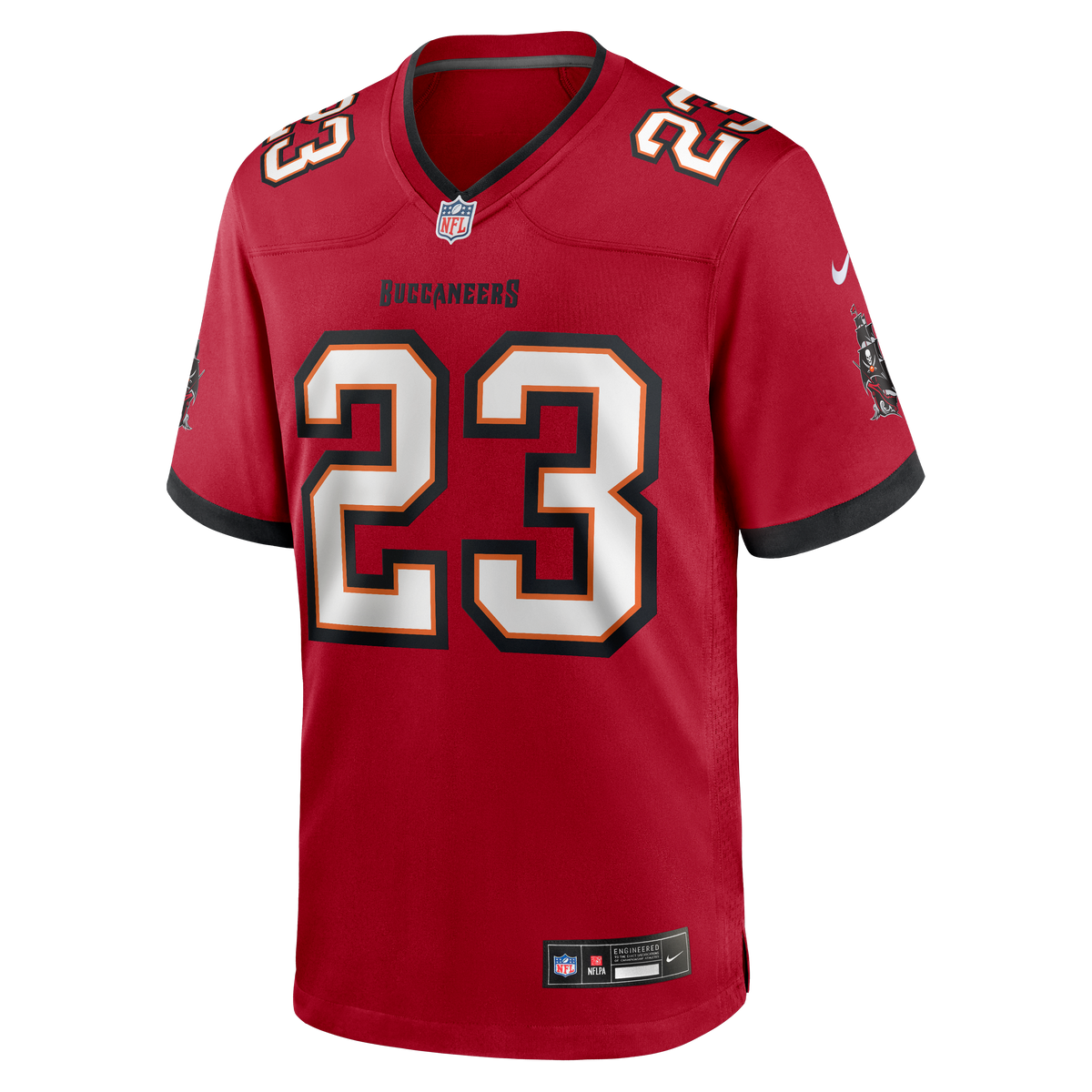 Men's Tampa Bay Buccaneers Tykee Smith Nike  Red  Game Jersey