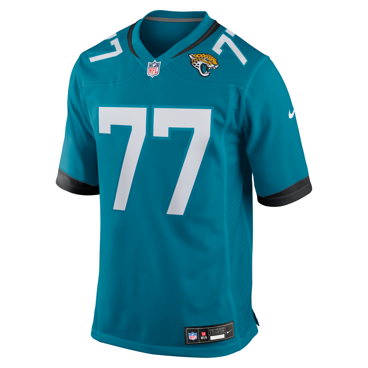 Men's Jacksonville Jaguars Anton Harrison Nike Teal  Game Jersey