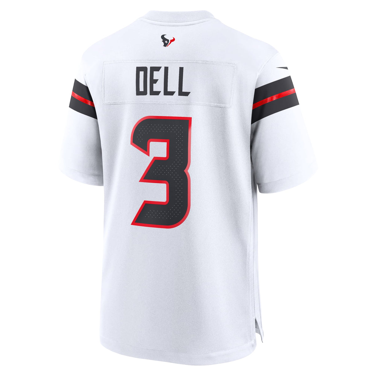 Men's Houston Texans Tank Dell Nike  Red Alternate Game Jersey