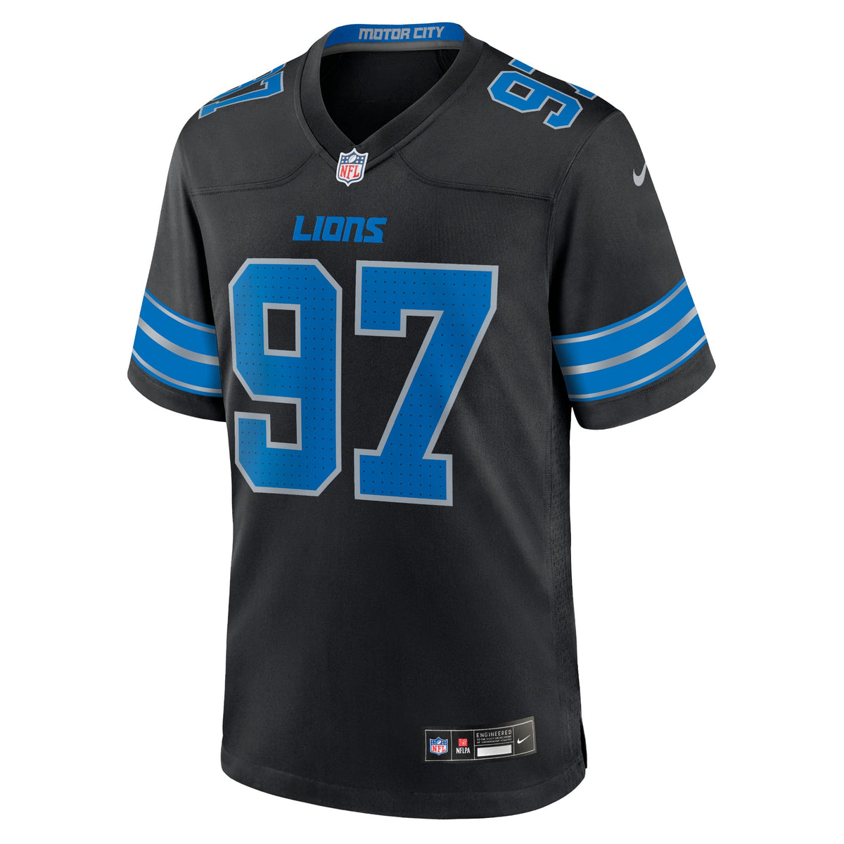 Men's Detroit Lions Aidan Hutchinson Nike White Game Jersey