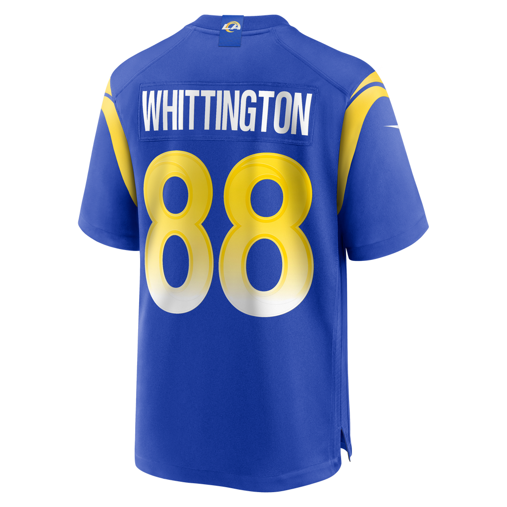 Men's Los Angeles Rams Jordan Whittington Nike  Royal Team Game Jersey