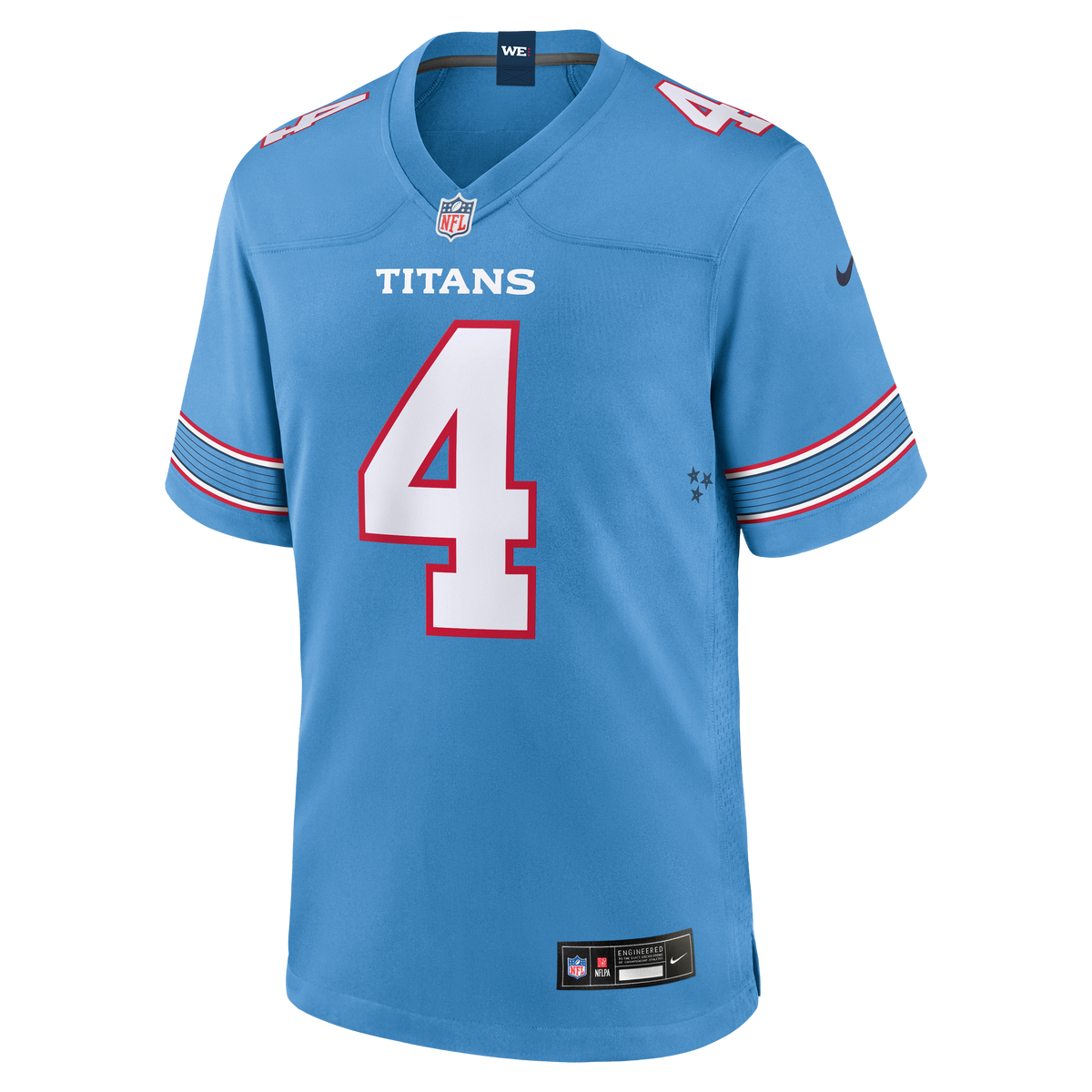 Men's Tennessee Titans Wan'Dale Robinson Nike White Game Jersey