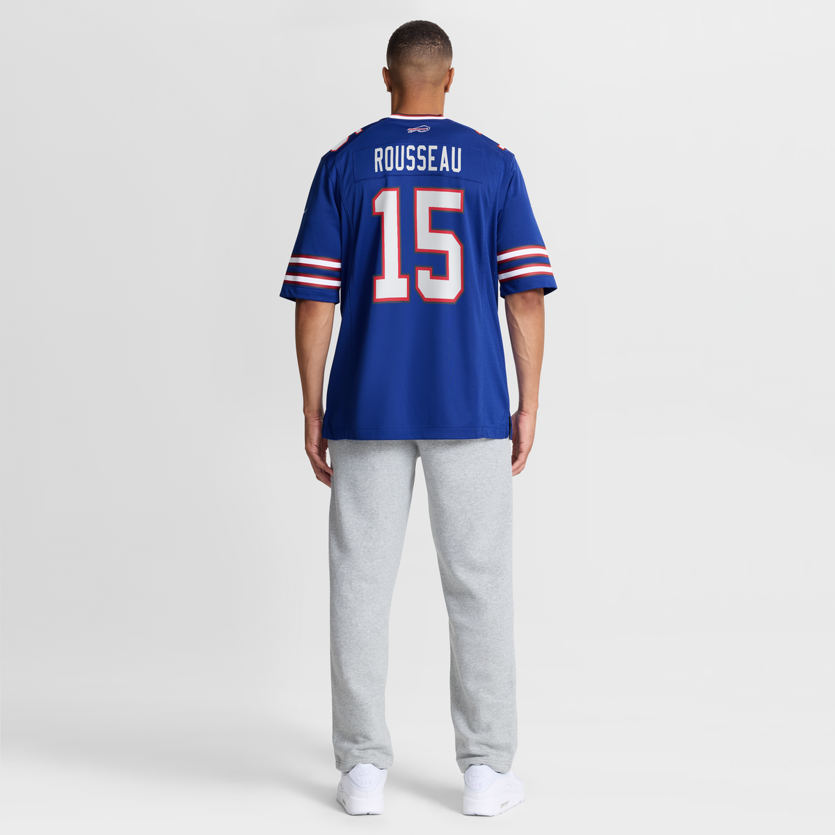 Men's Buffalo Bills Gregory Rousseau Nike Royal Team Game Jersey