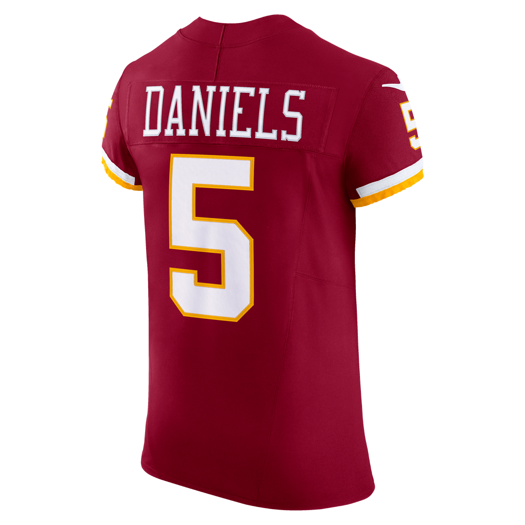 Men's Washington Commanders Jayden Daniels Nike Burgundy Team Vapor F.U.S.E. Elite Jersey