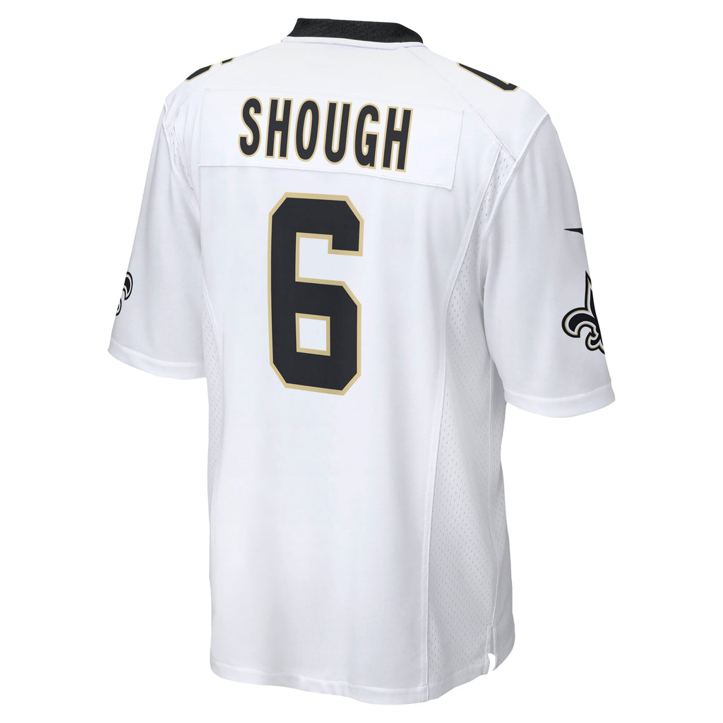 Men's New Orleans Saints Tyler Shough Nike White Game Player Jersey