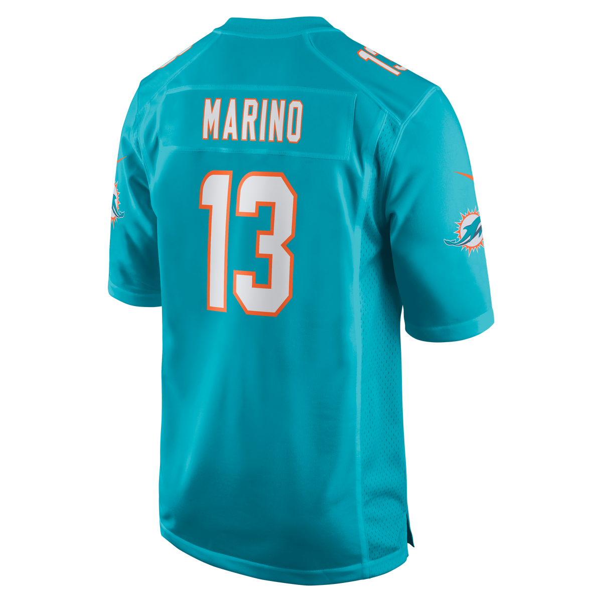 Men's Miami Dolphins Dan Marino Nike Aqua Game Retired Player Jersey