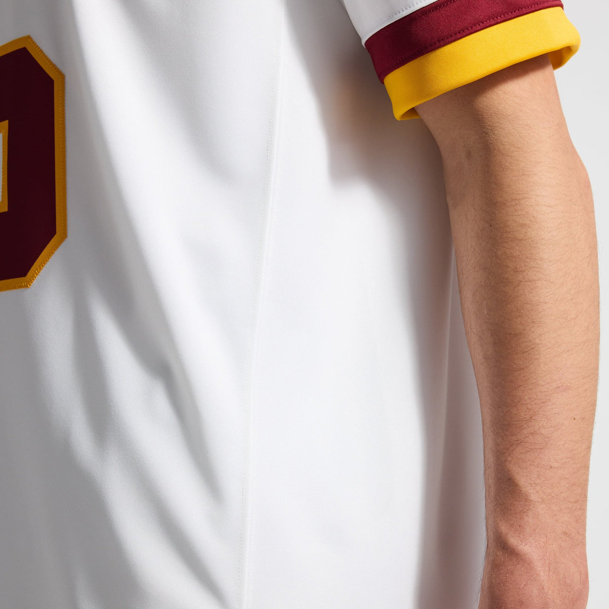Men's Washington Commanders Jayden Daniels Nike White Vapor F.U.S.E. Stitched Limited Jersey