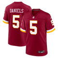 Men's Washington Commanders Jayden Daniels Nike Burgundy Game Jersey