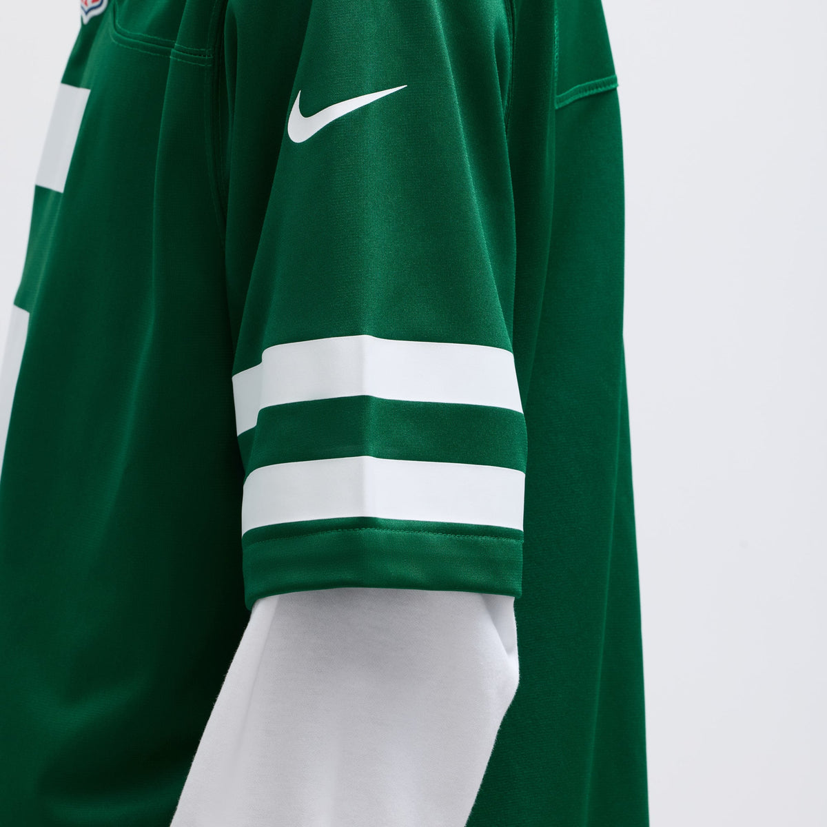 Men's New York Jets Garrett Wilson Nike Legacy Black Alternate Game Jersey