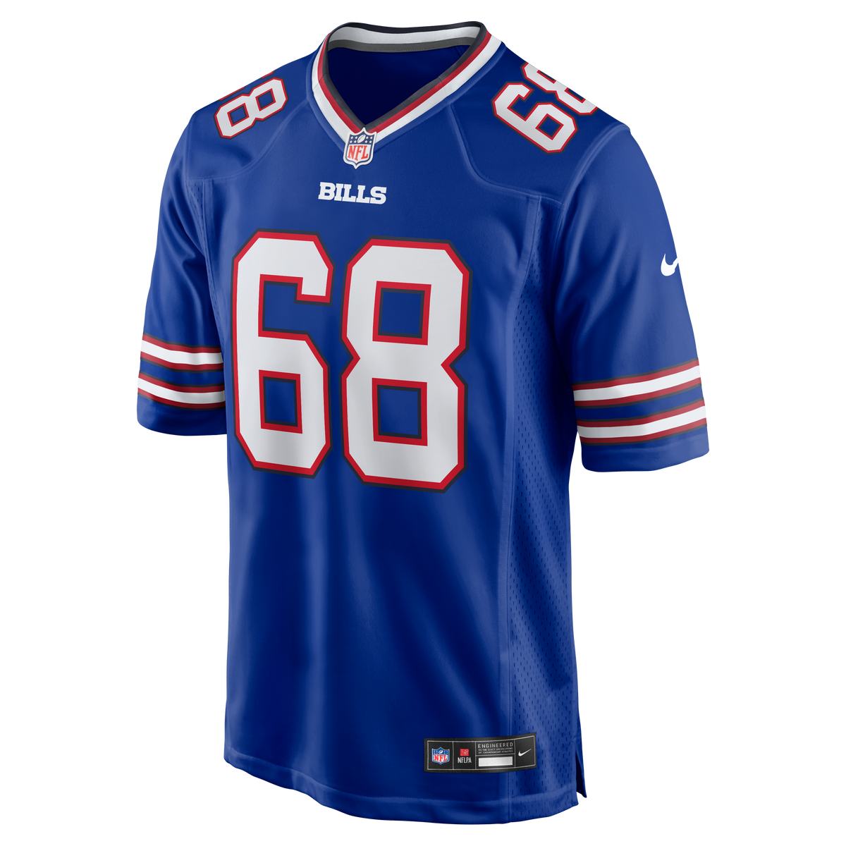 Men's Buffalo Bills Joe DeLamielleure Nike Royal Game Retired Player Jersey