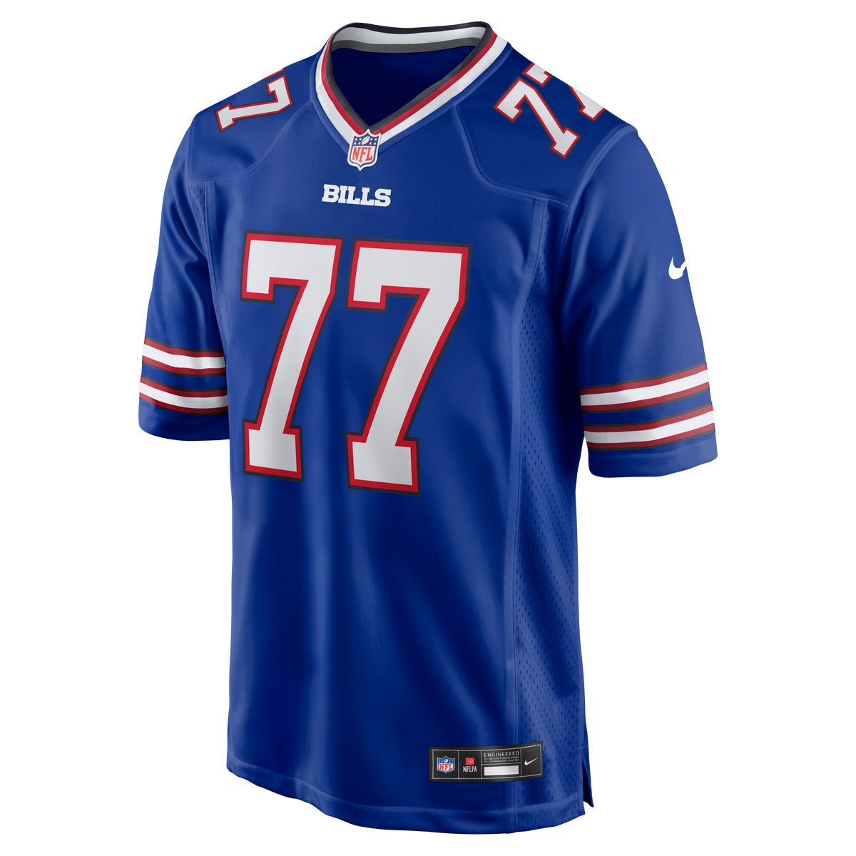 Men's Buffalo Bills Chase Lundt Nike  Royal Team Game Jersey