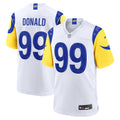 Men's Los Angeles Rams Aaron Donald Nike White Game Jersey