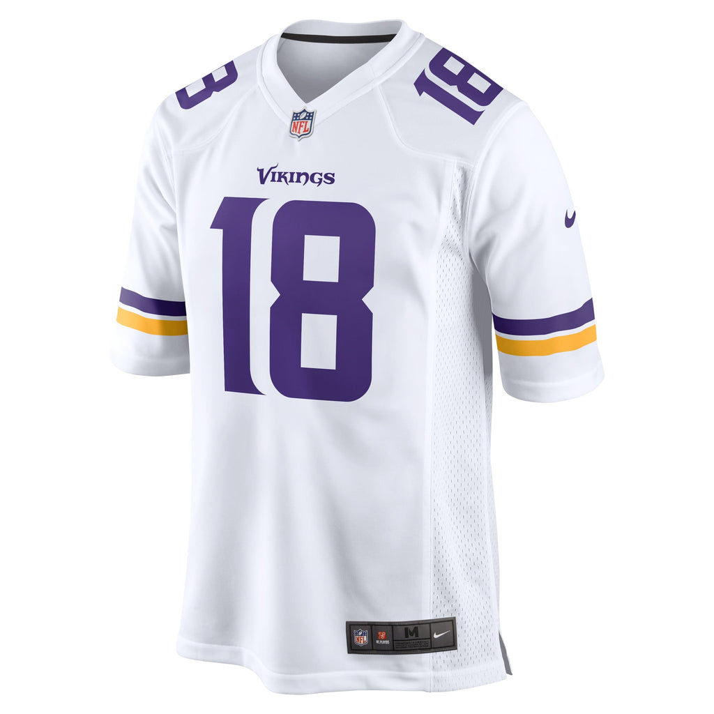Men's Minnesota Vikings Justin Jefferson Nike Purple Player Game Jersey