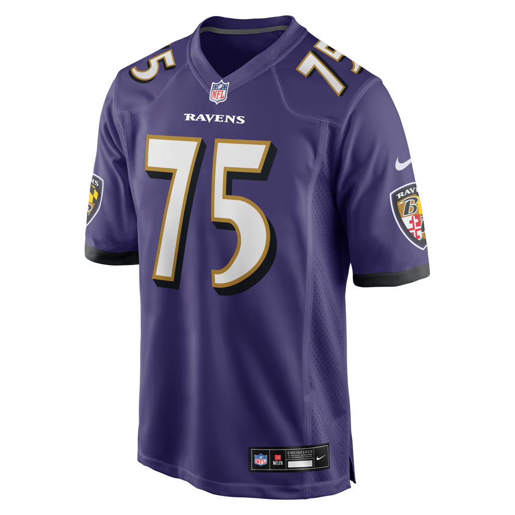 Men's Baltimore Ravens Jonathan Ogden Nike Purple Game Retired Player Jersey