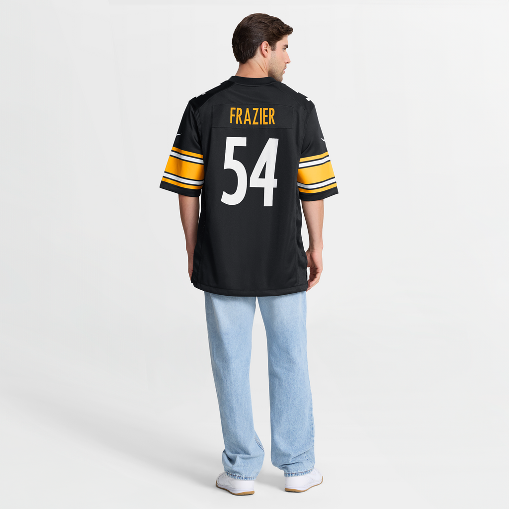 Men's Pittsburgh Steelers Zach Frazier Nike  Black  Game Jersey