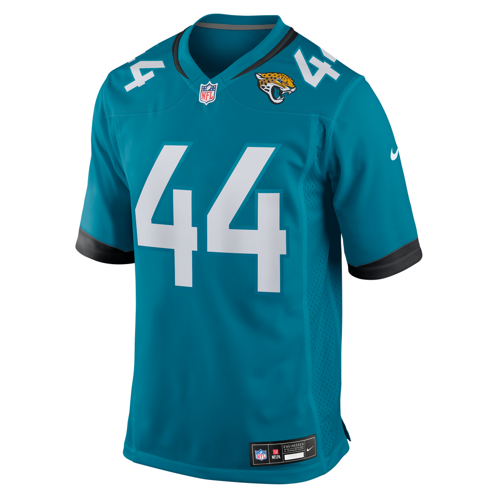 Men's Jacksonville Jaguars Travon Walker Nike Black Player Game Jersey