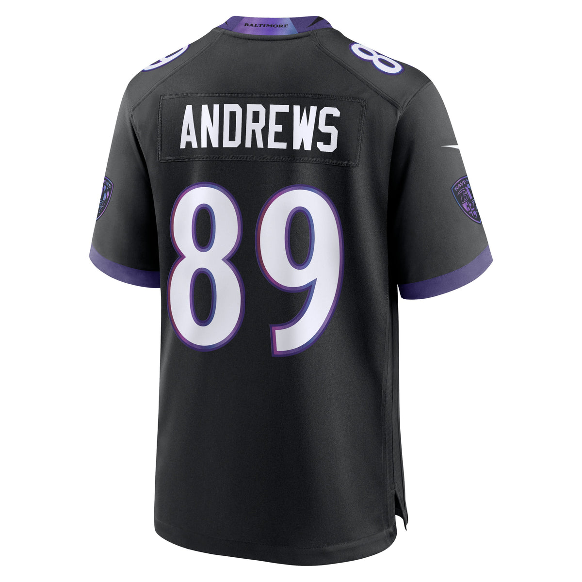 Men's Baltimore Ravens Mark Andrews Nike Purple Team Game Jersey