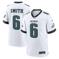 Men's Philadelphia Eagles DeVonta Smith Nike White Game Jersey