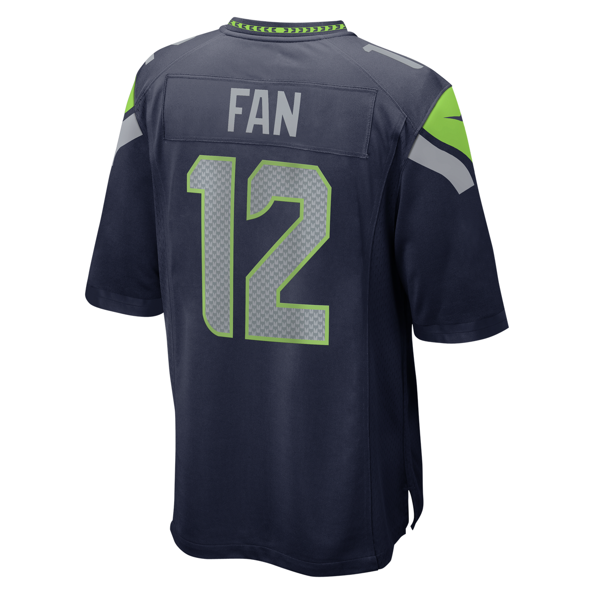 Men's Seattle Seahawks 12s Nike White Game Jersey