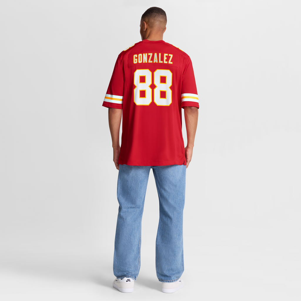 Men's Kansas City Chiefs Tony Gonzalez Nike White Retired Player Game Jersey