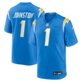 Men's Los Angeles Chargers Quentin Johnston Nike Powder Blue  Game Player Jersey