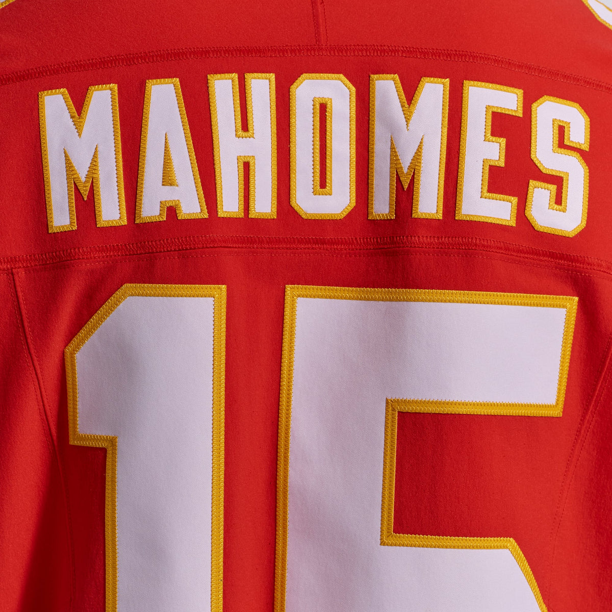 Men's Kansas City Chiefs Patrick Mahomes Nike Red Team Vapor F.U.S.E. Elite Jersey