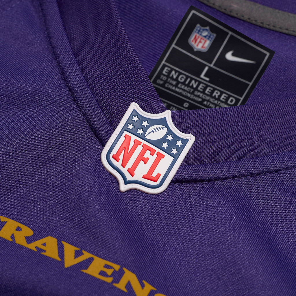 Men's Baltimore Ravens Lamar Jackson Nike  Black Alternate Game Jersey