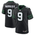 Men's New York Jets Will McDonald IV Nike Legacy Black Alternate Game Jersey