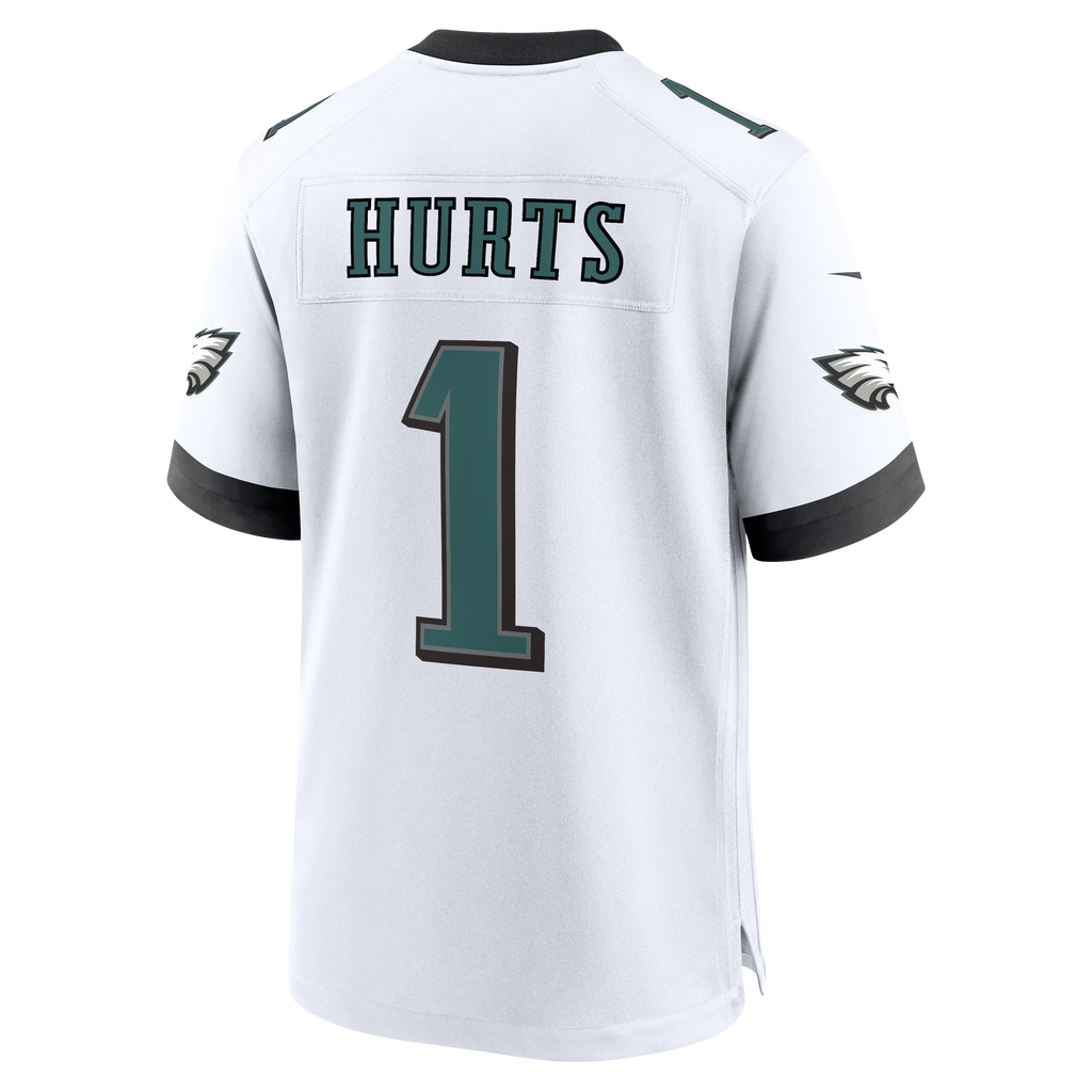 Men's Philadelphia Eagles Jalen Hurts Nike  Black Alternate Game Jersey