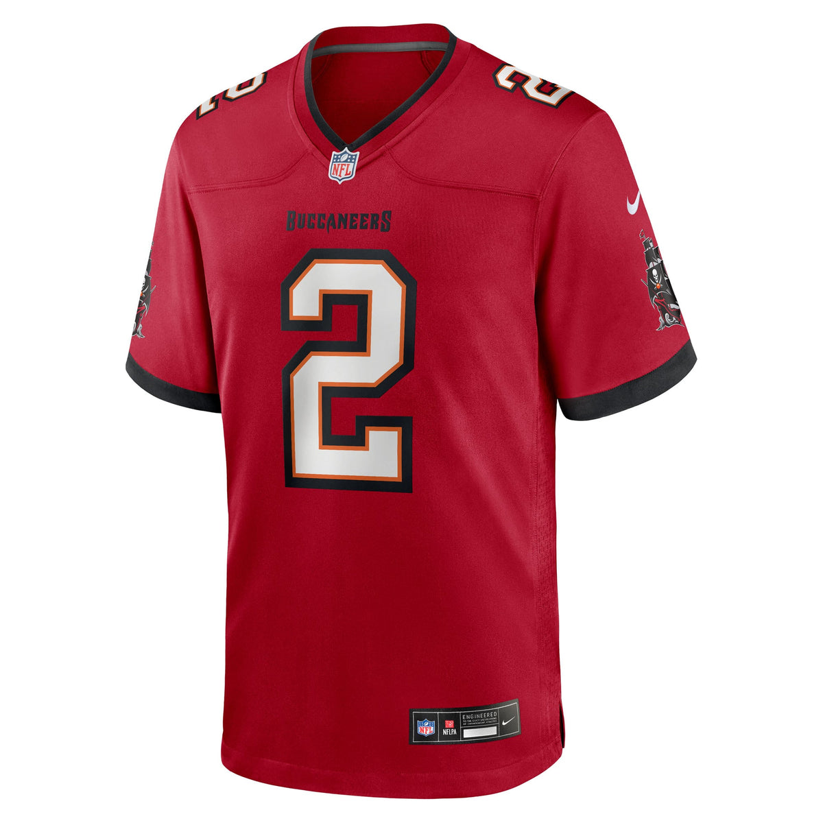 Men's  Tampa Bay Buccaneers Emeka Egbuka Nike Red Team  Game Jersey