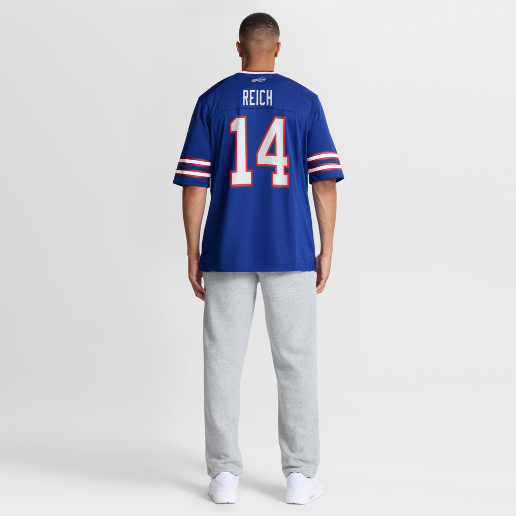 Men's Buffalo Bills Frank Reich Nike Royal Game Retired Player Jersey