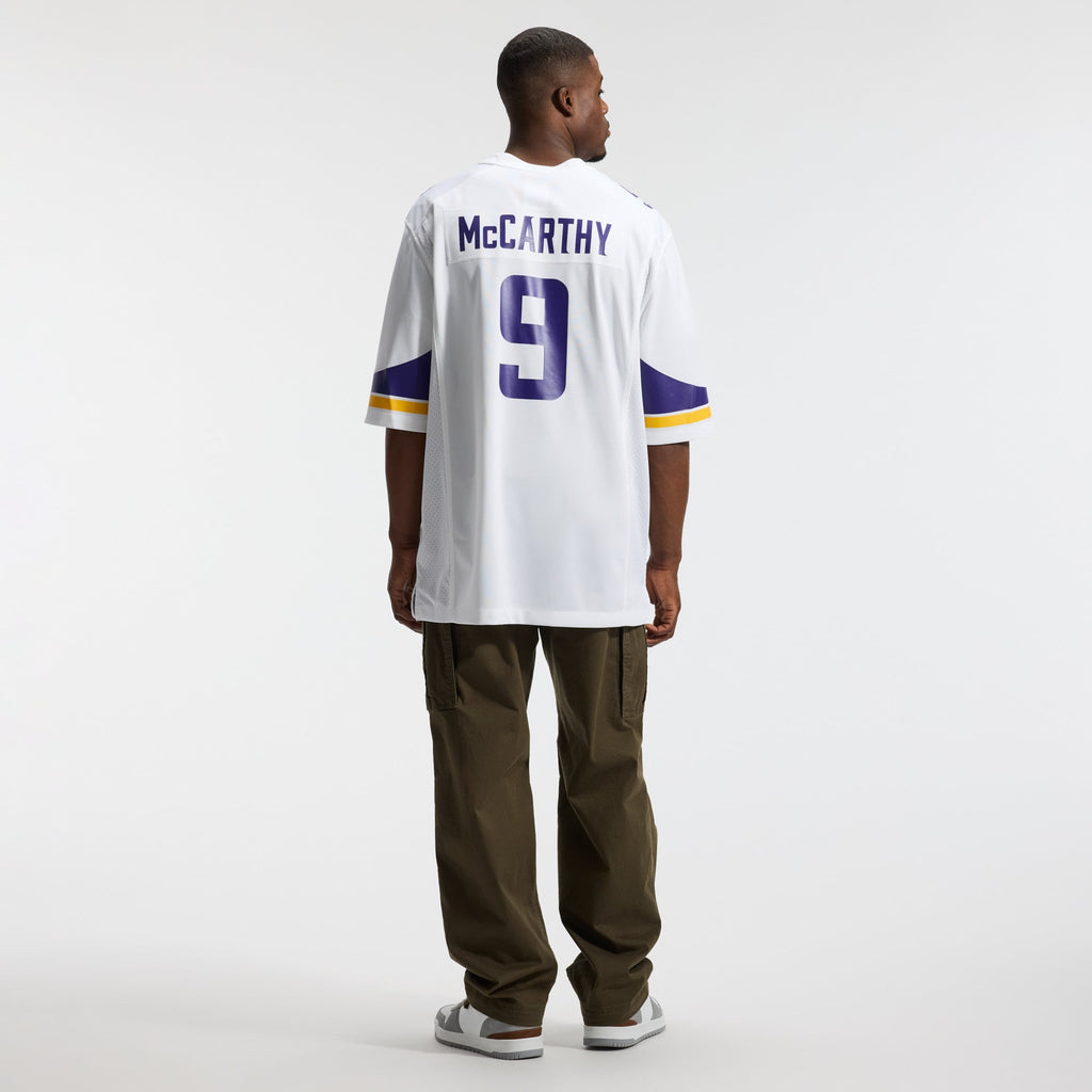 Men's Minnesota Vikings J.J. McCarthy Nike  White Game Jersey