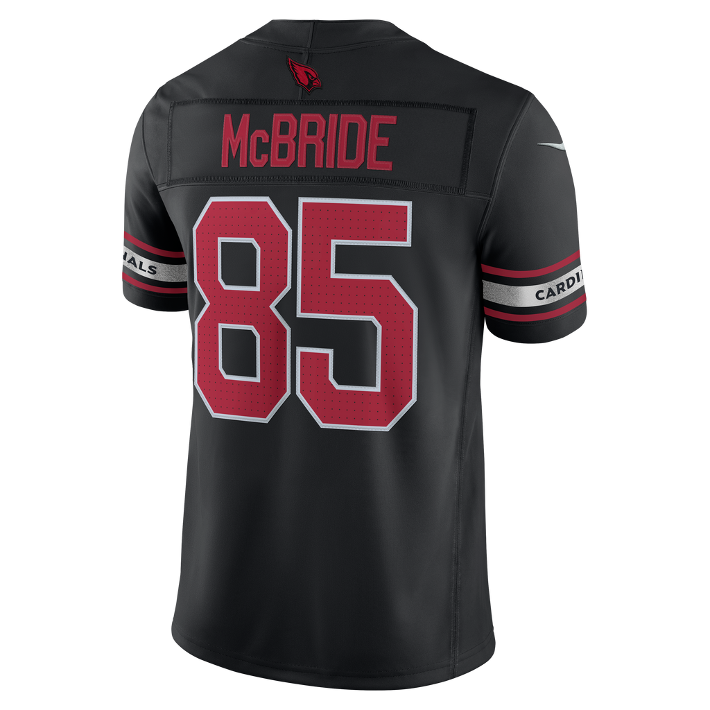 Men's Arizona Cardinals Trey McBride Nike White Vapor F.U.S.E. Stitched Limited Jersey