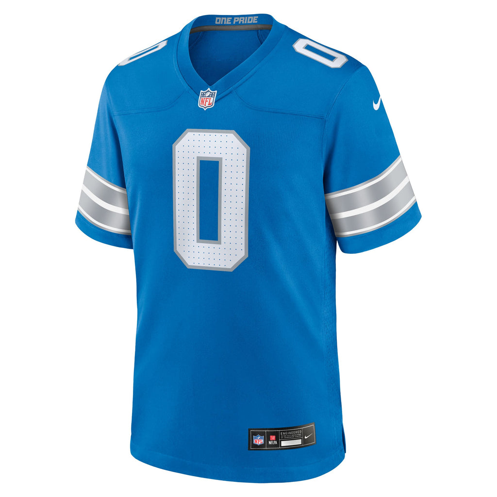 Men's Detroit Lions Jahmyr Gibbs Nike White Game Player Jersey