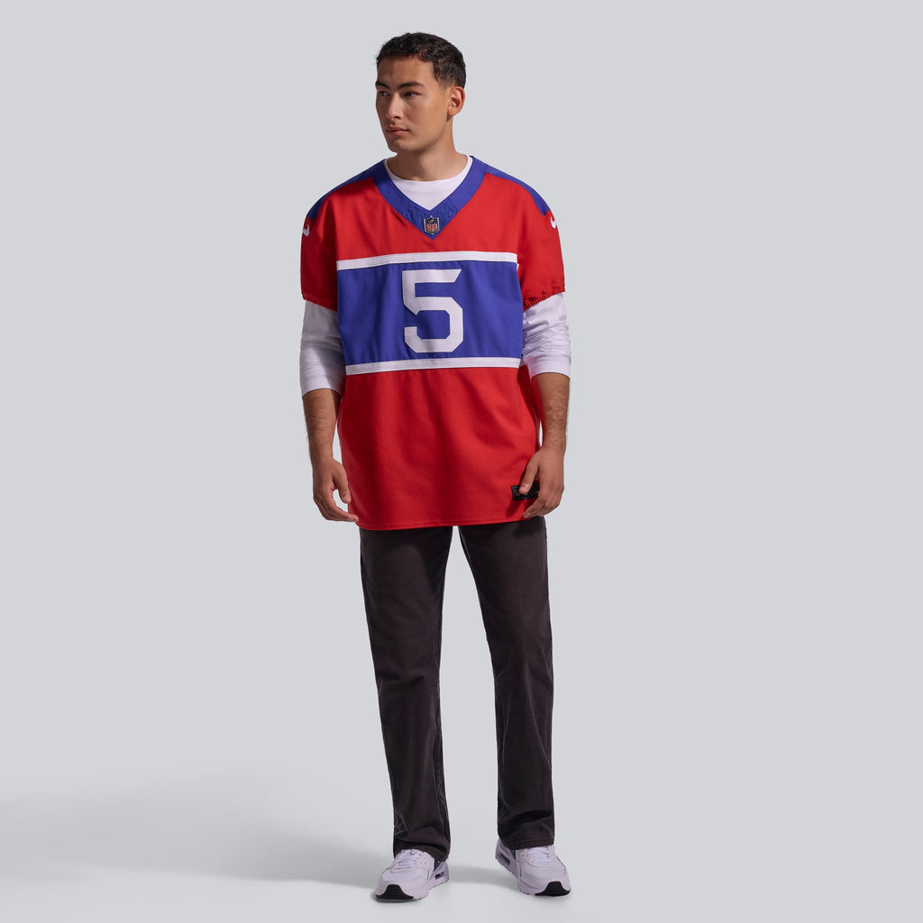 Men's New York Giants Kayvon Thibodeaux Nike Red Alternate Vapor F.U.S.E. Elite Jersey