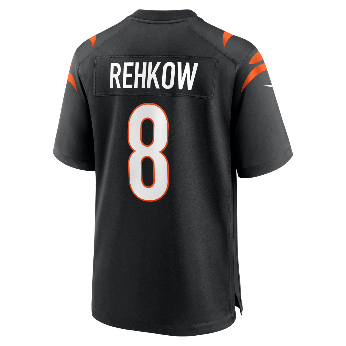 Men's Cincinnati Bengals Ryan Rehkow Nike  Black  Game Jersey